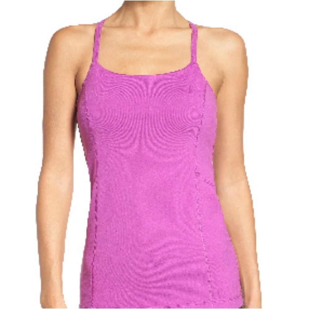 Zella Blakey Tank. Purple Striking. Medium.